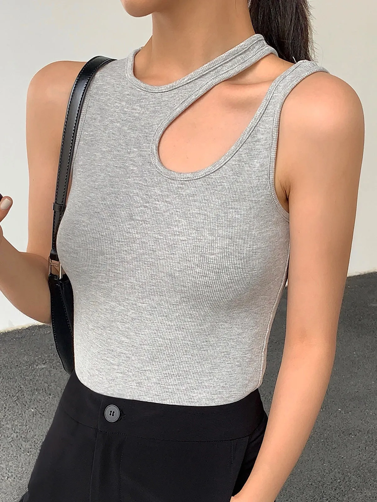 Ellis Cutout Graceful Tank Top