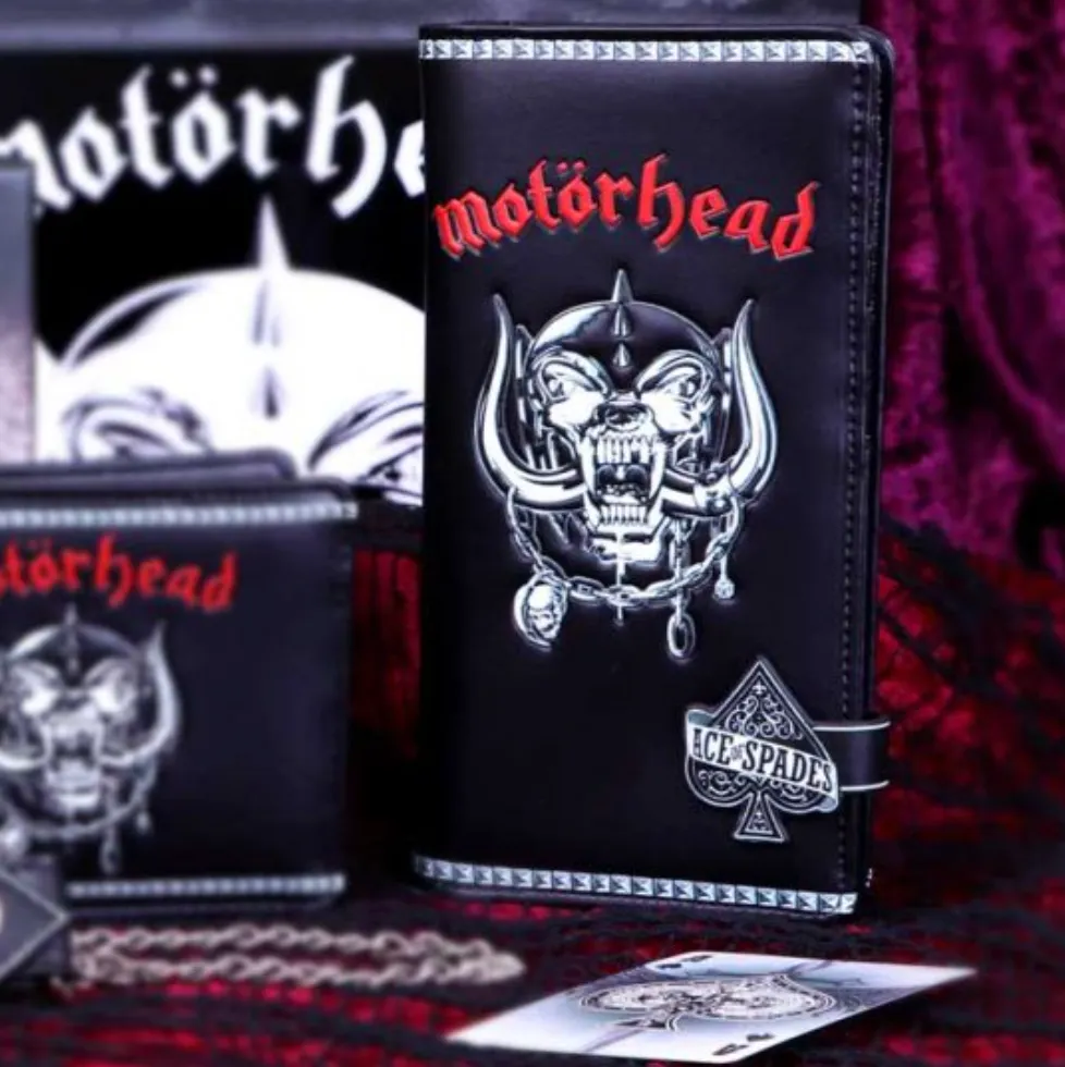 Embossed Motorhead War Pig Ace of Spades Purse