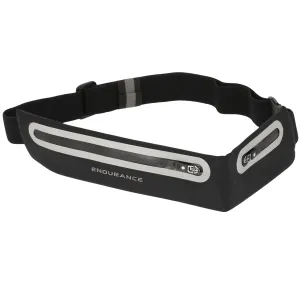 Endurance Goron Ultra Thin Waist Bag - Black