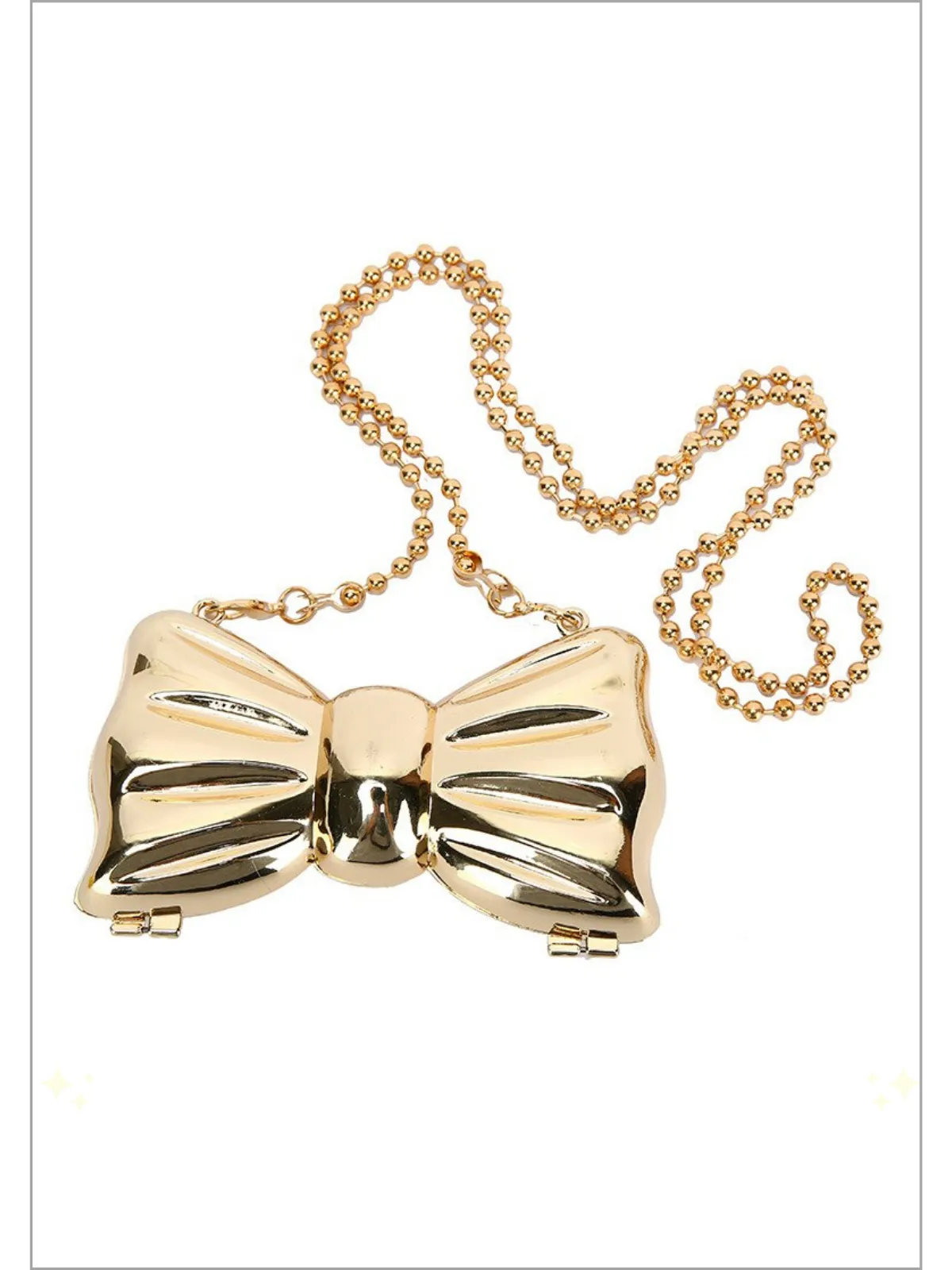 Fashion Gal Glam Bowknot Clutch Bag