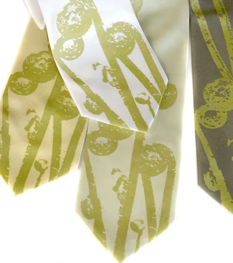 Fiddleheads Necktie