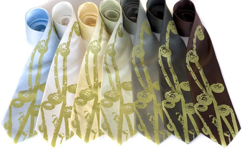 Fiddleheads Necktie