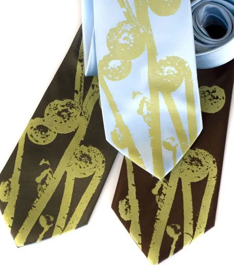 Fiddleheads Necktie