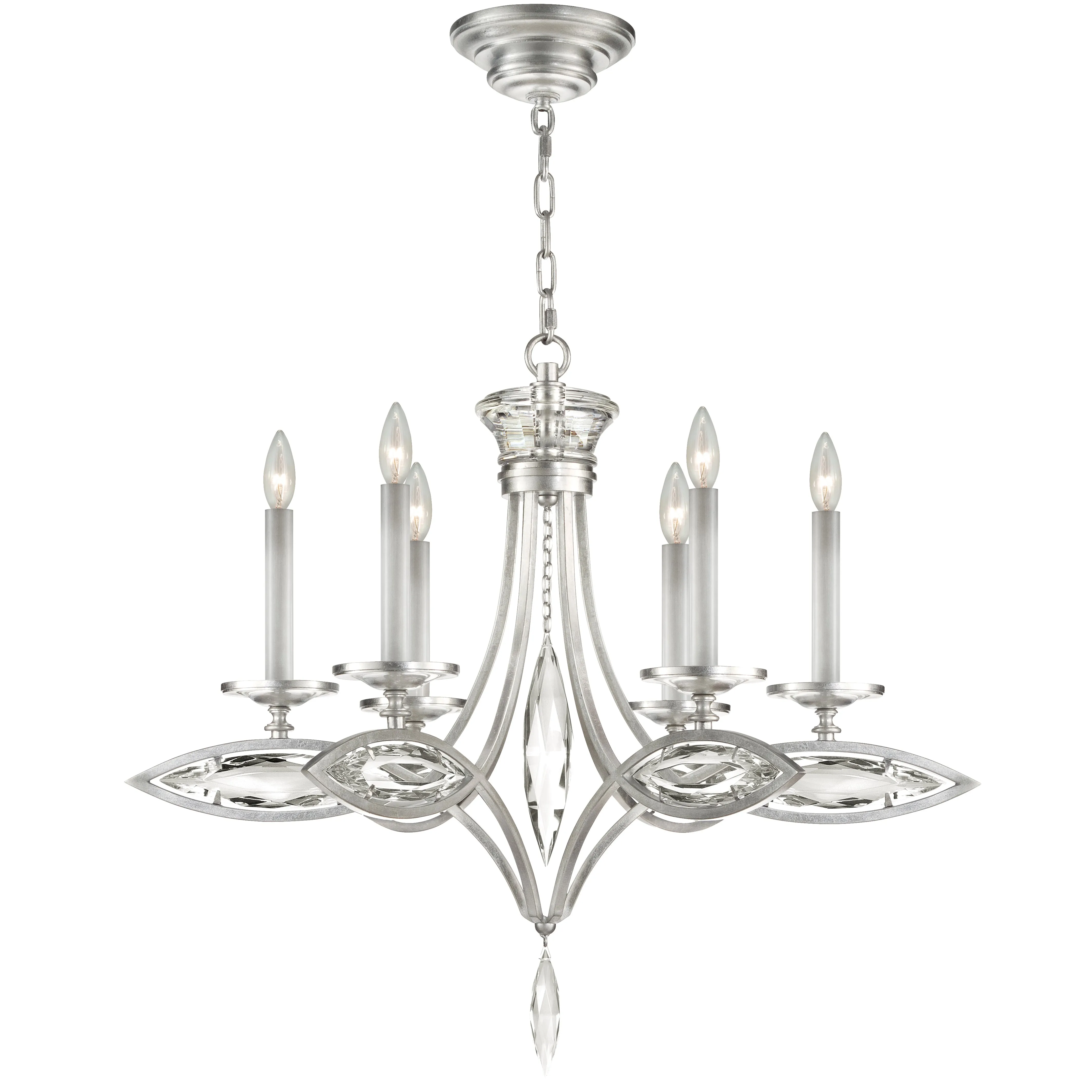 Fine Art Handcrafted Lighting Marquise Chandelier