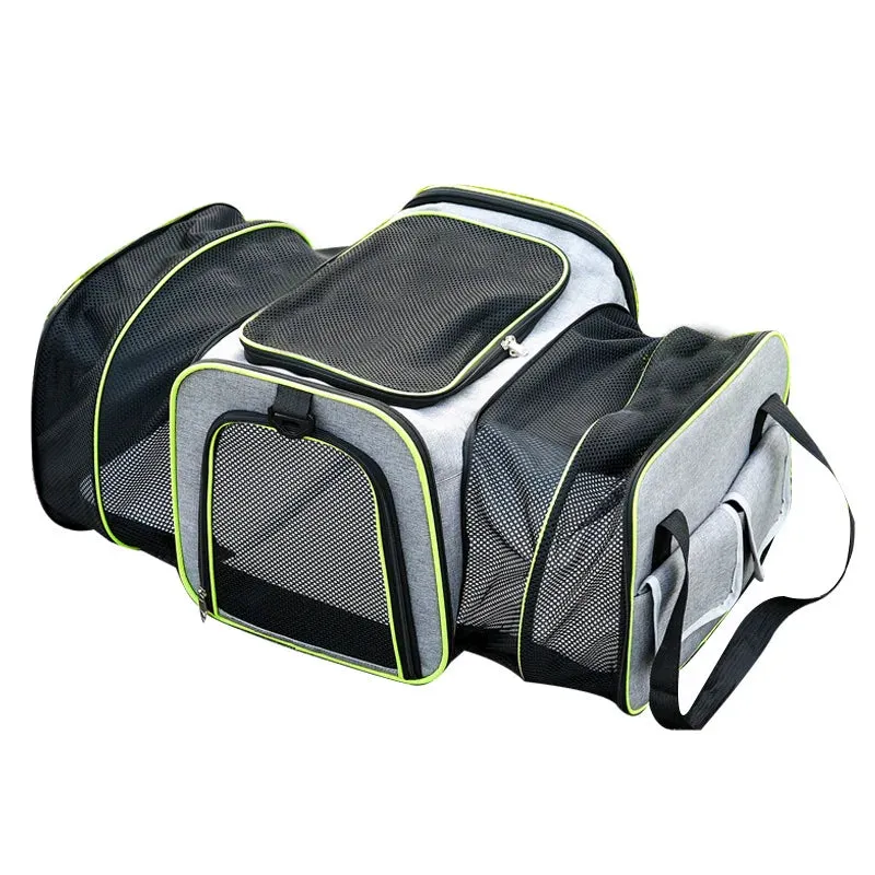 FlexiPaws™ Expandable Pet Travel Carrier