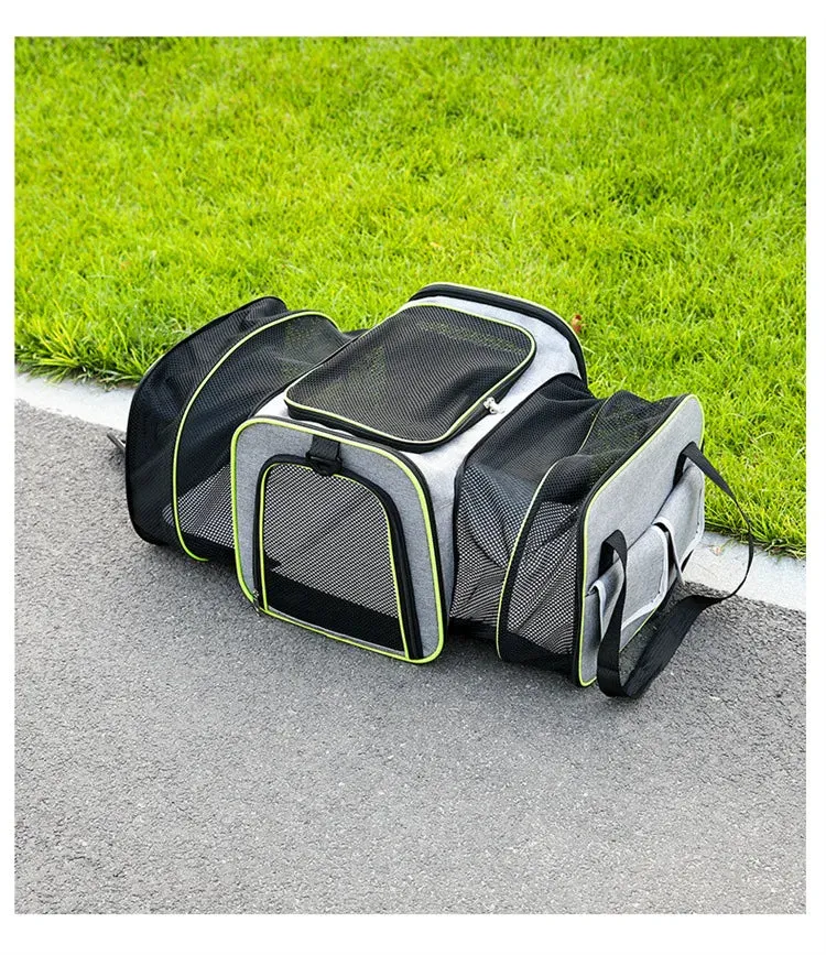 FlexiPaws™ Expandable Pet Travel Carrier