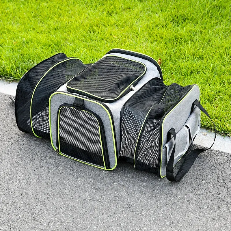 FlexiPaws™ Expandable Pet Travel Carrier