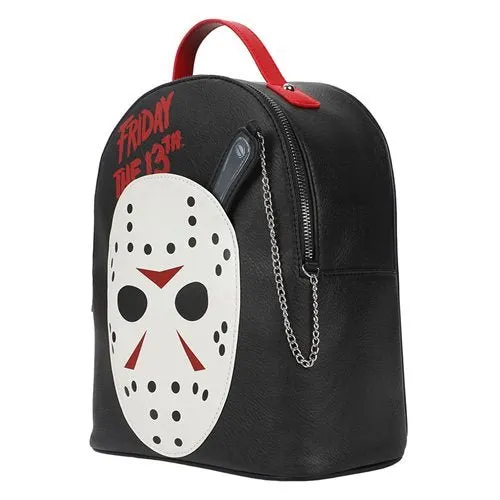 Friday The 13th Jason Mask Mini Backpack and Knife Coin Purse