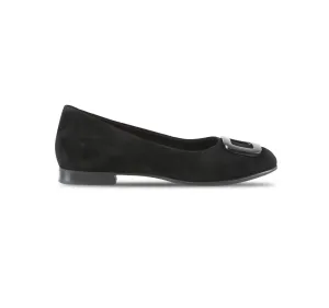 GIANNA-BLACK SUEDE