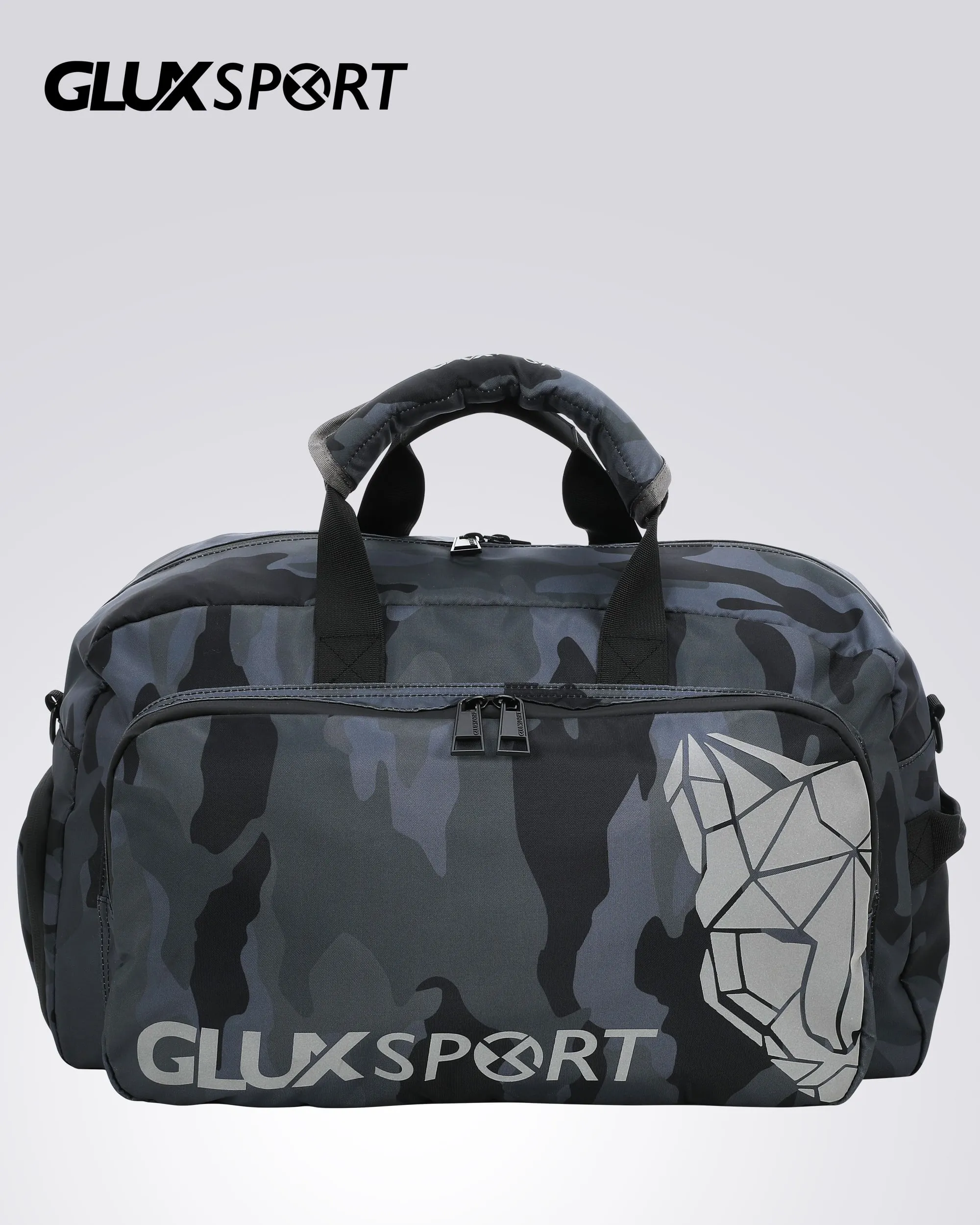 Glux Large-Capacity Sports And Fitness Shoulder Crossbody Bag With Dry And Wet Separation