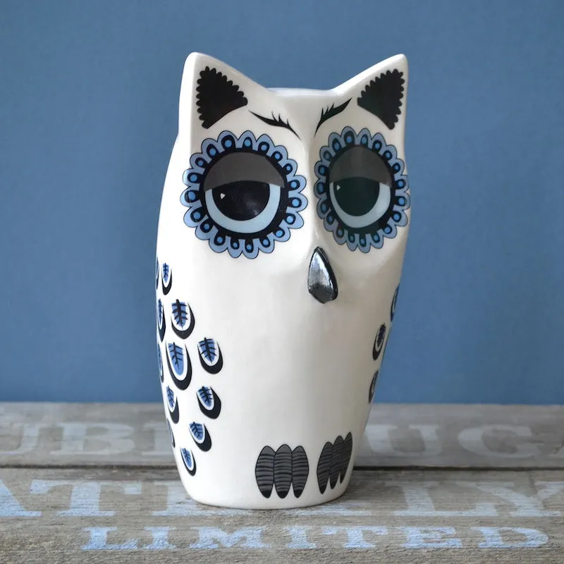 Handmade Ceramic Large Owl Ornament