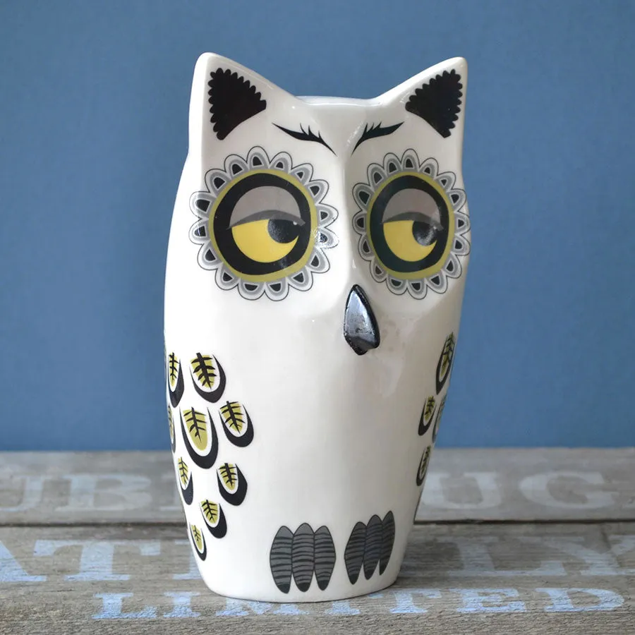 Handmade Ceramic Large Owl Ornament