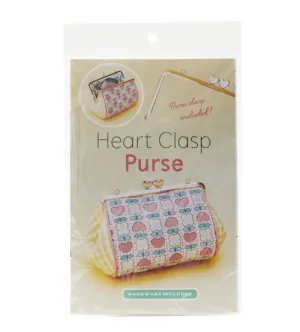 Heart Clasp Purse (Rose Gold)  #ZW2859