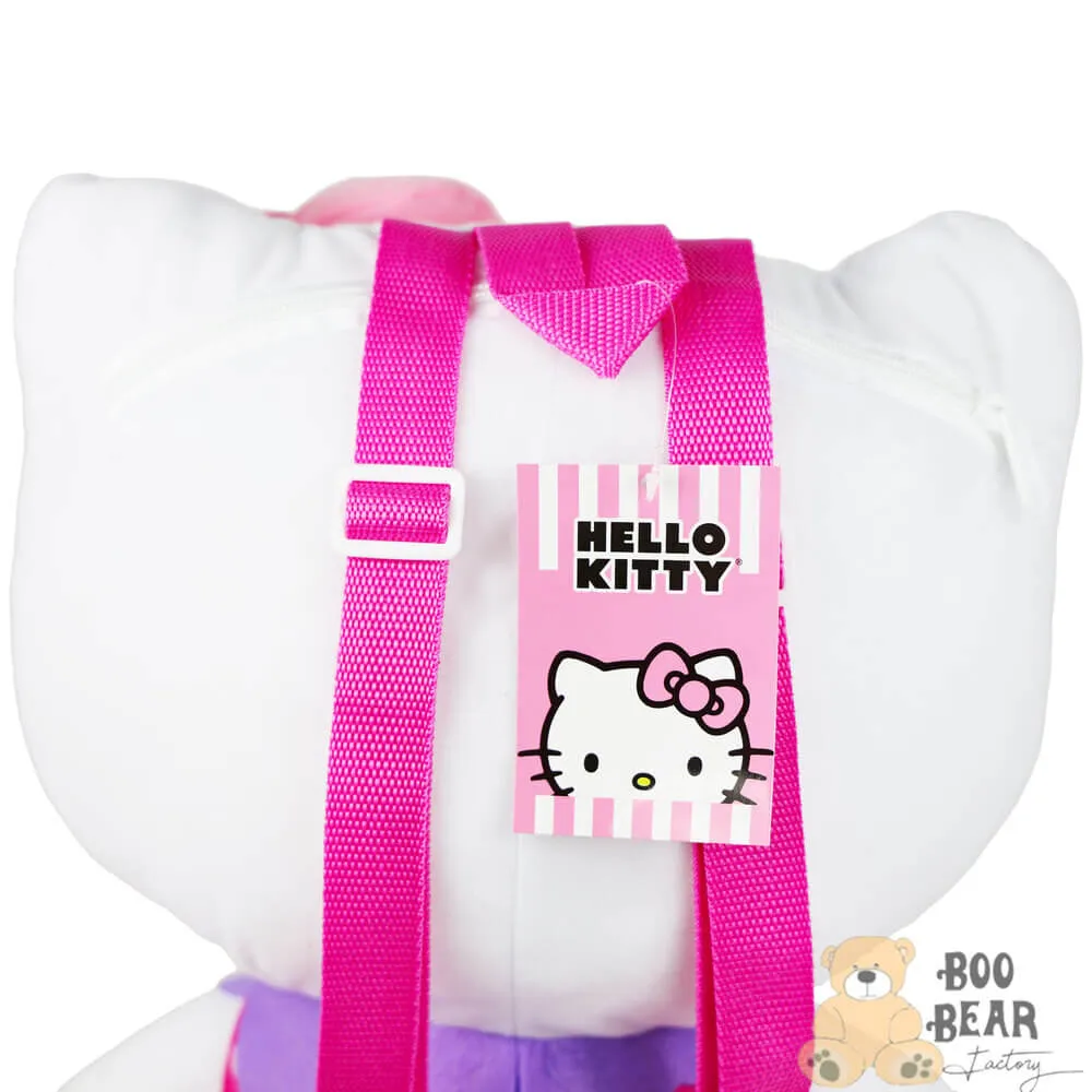 Hello Kitty Plush Backpack with Polka Dots Dress | $29.99 | Boo Bear Factory