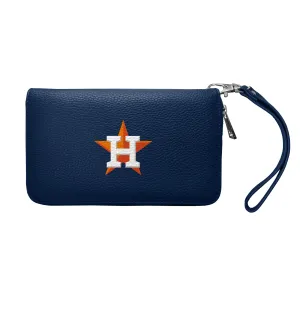 Houston Astros Zip Organizer Wallet Pebble