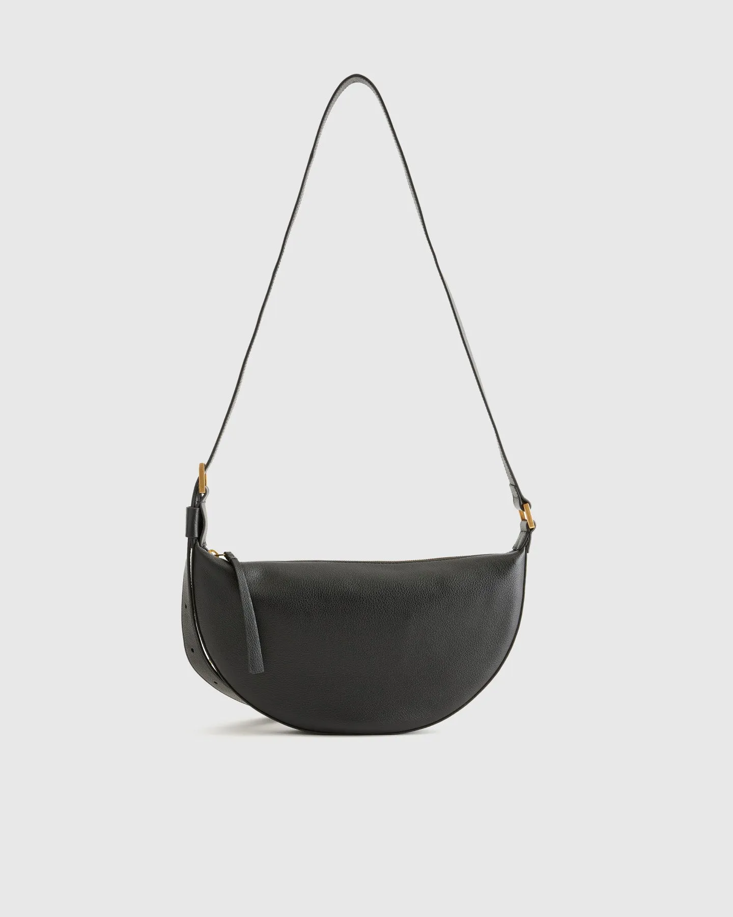 Italian Leather Slouchy Sling Crossbody