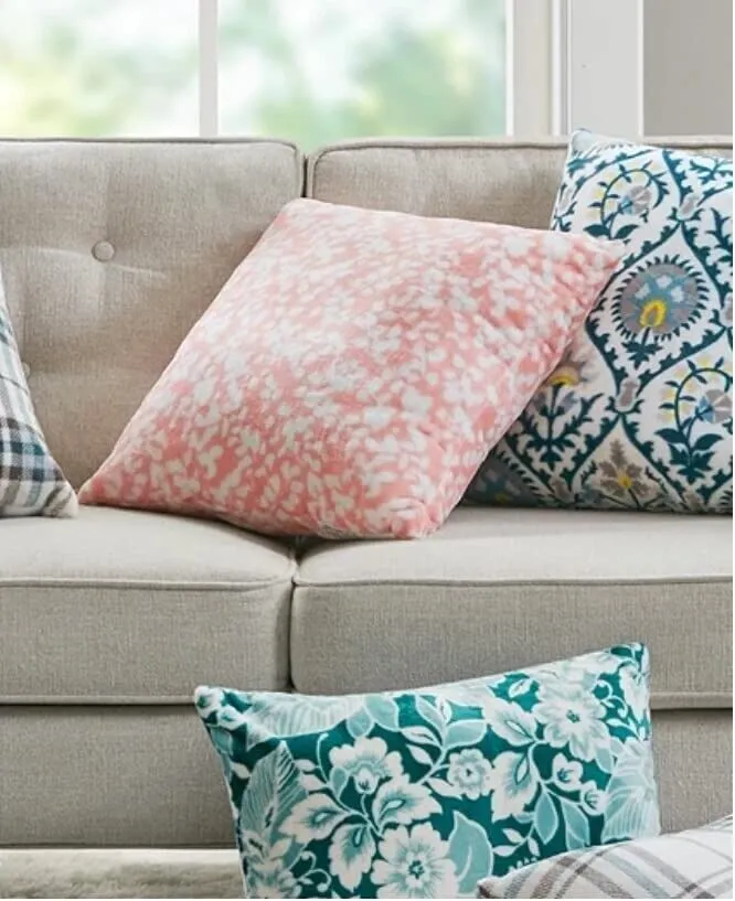 Jla Home Patterned 2-Pack Decorative Pillows, 18 x 18 – Ornamental