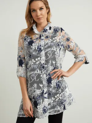 Joseph Ribkoff Floral Blouse 212080