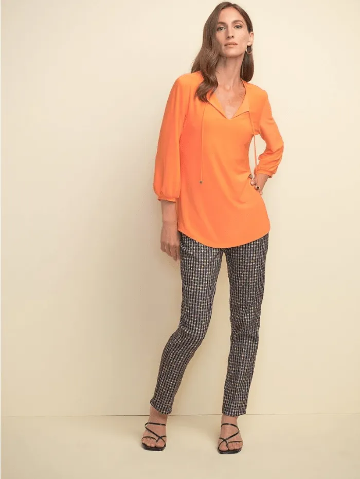 Joseph Ribkoff S Tangerine Top 211191 3775 (A)