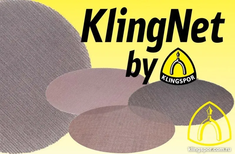 Klingnet Mesh Sanding Discs 50pc