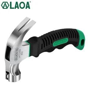 LAOA Mini Claw Hammer 8OZ Nail Hammer Tool Steel Woodworking Striking Tools