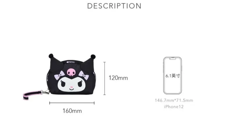 LeSportsac Kuromi Make Up Organizer