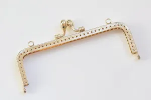 Light Gold Purse Frame Wedding Purse Frame 3"/4"/5"/6"/7"/8"