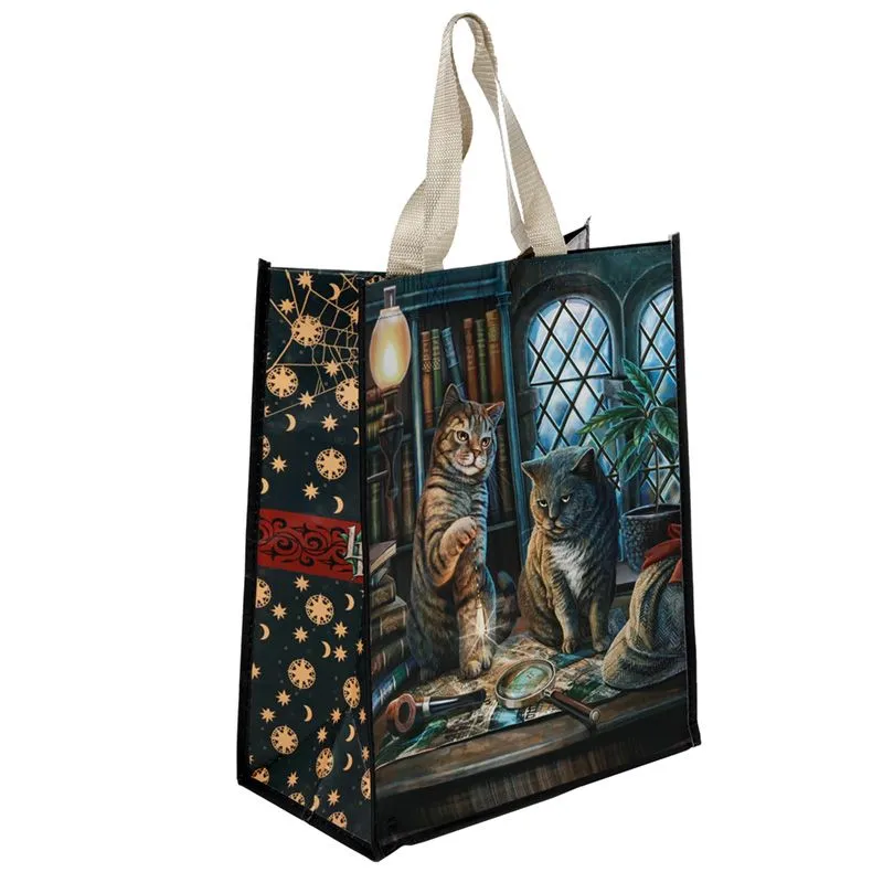 Lisa Parker Purrlock Holmes Cat, Shopping Bag