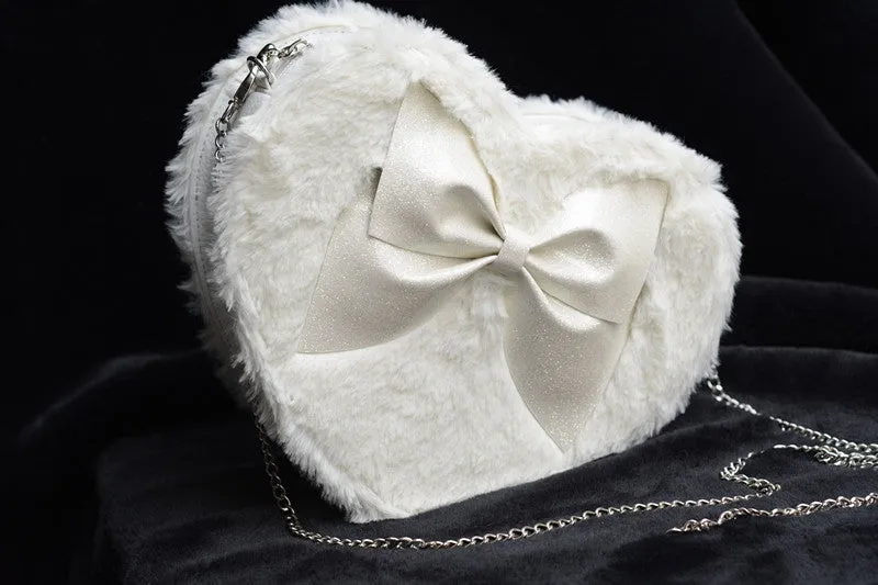 Loris~Kawaii Lolita Plush Heart Bag