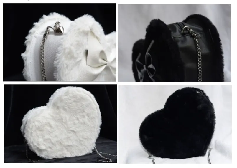 Loris~Kawaii Lolita Plush Heart Bag