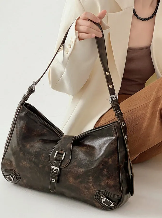 Maggie Faded Effect Shoulder Bag