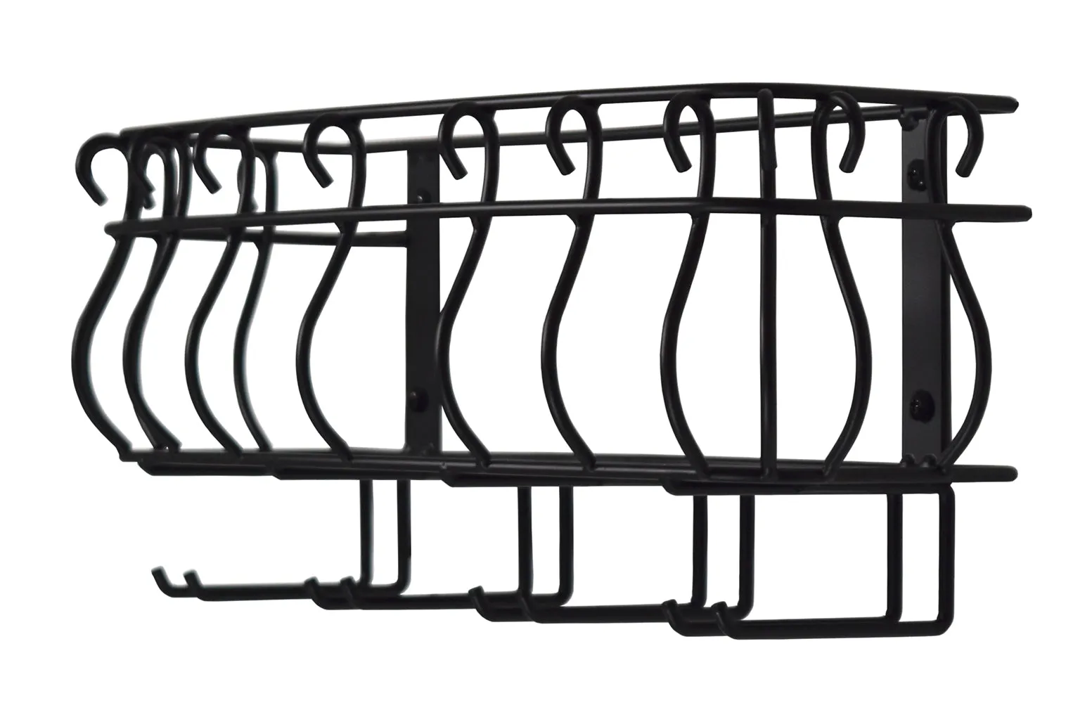 Mango Steam Balcony Wall Mounted Wine Rack