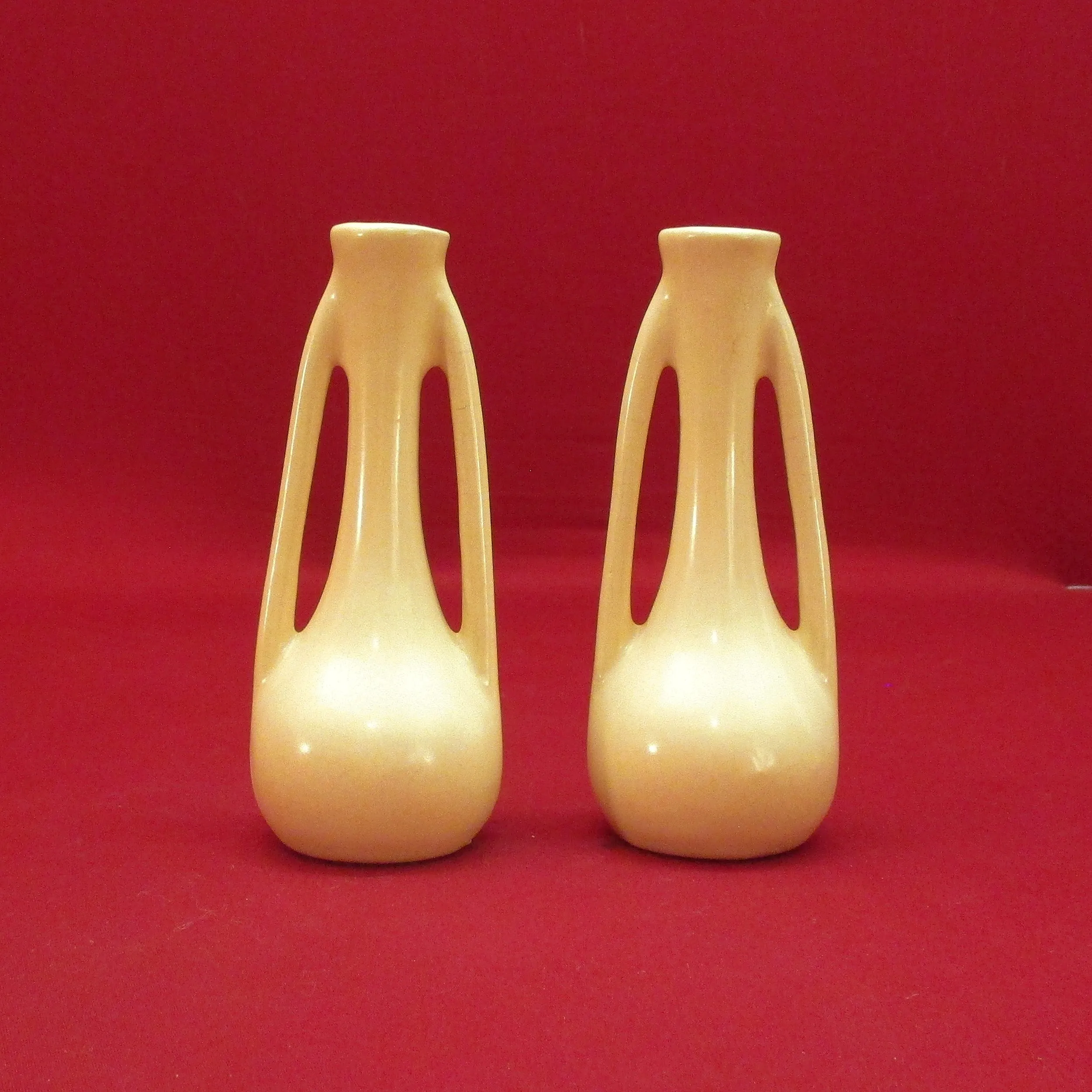 Matching Twin Bud Vases