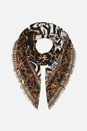 MENS LARGE SQUARE SCARF WHATS NEW PUSSYCAT