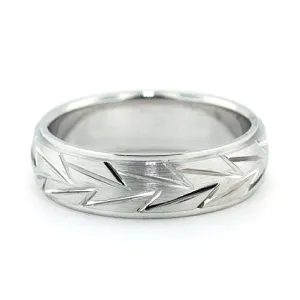 Men's Wedding Band - Striking