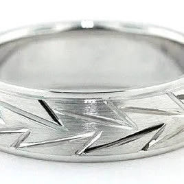 Men's Wedding Band - Striking