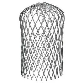 Mesh Gutter Strainer, Expandable, Aluminum, 3-In.