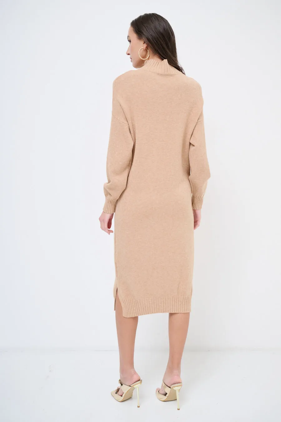 Midi knit sweater dress wholesale