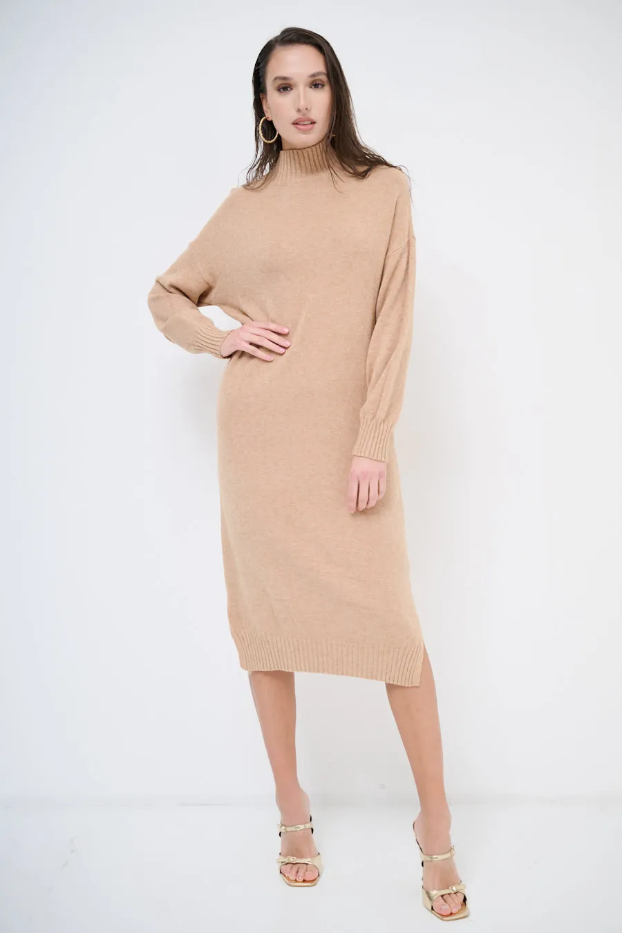 Midi knit sweater dress wholesale