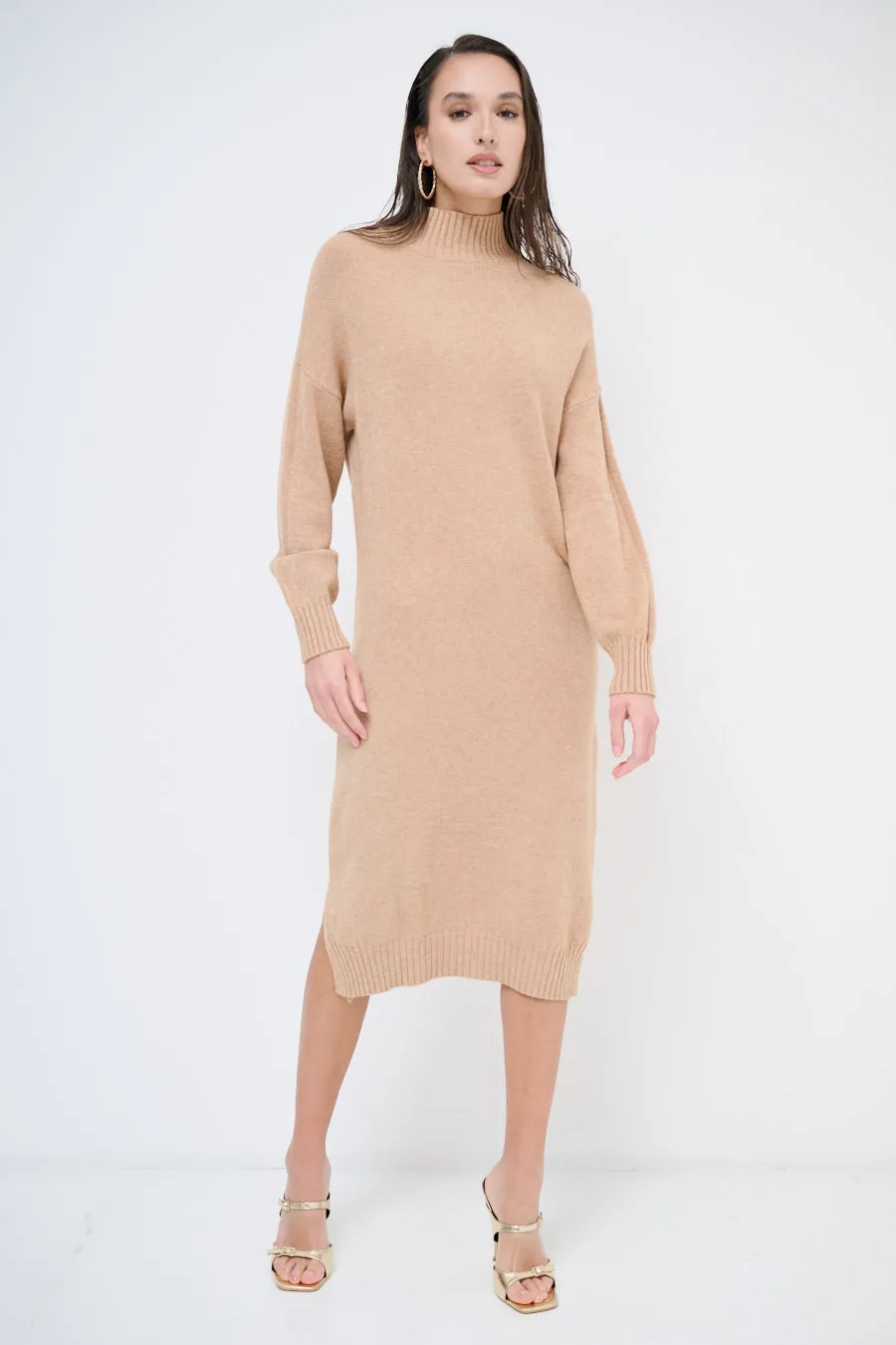 Midi knit sweater dress wholesale