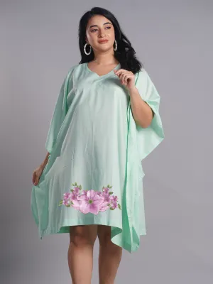 Mint Rayon Kaftan - Bewitching