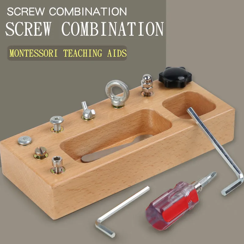 Montessori Screw Driver Board