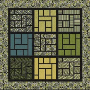 Mosaic Maze Quilt Pattern UCQ-P34w  - Wholesale Product