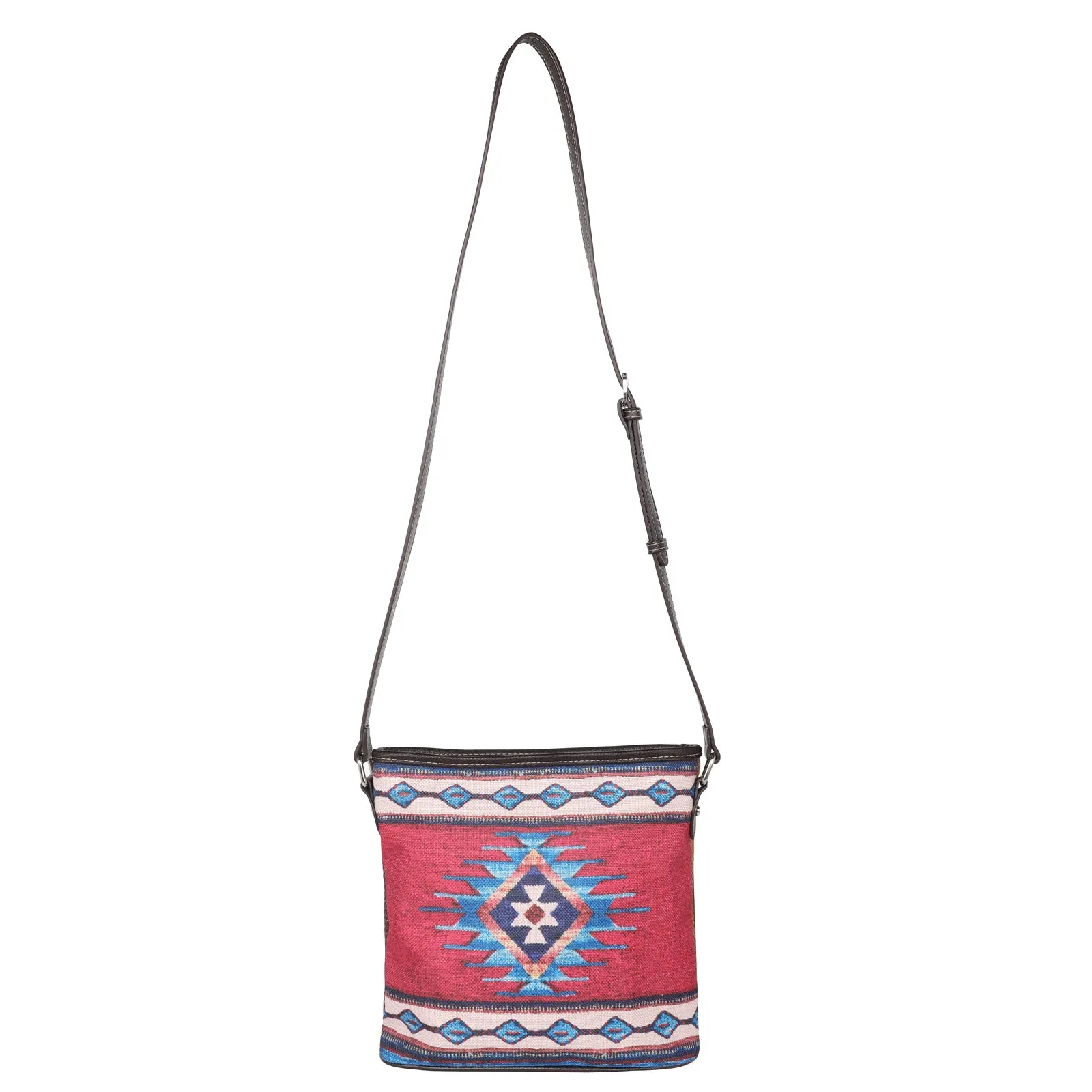 MW939-8360 Montana West Aztec Canvas Crossbody