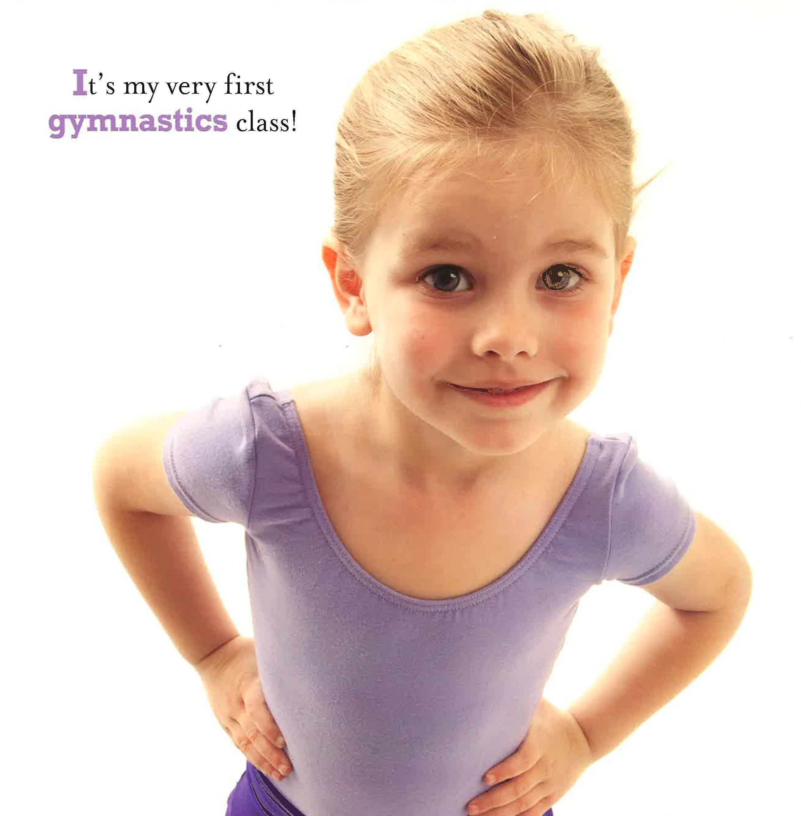 My First Gymnastics Class: A Book With Foldout Pages