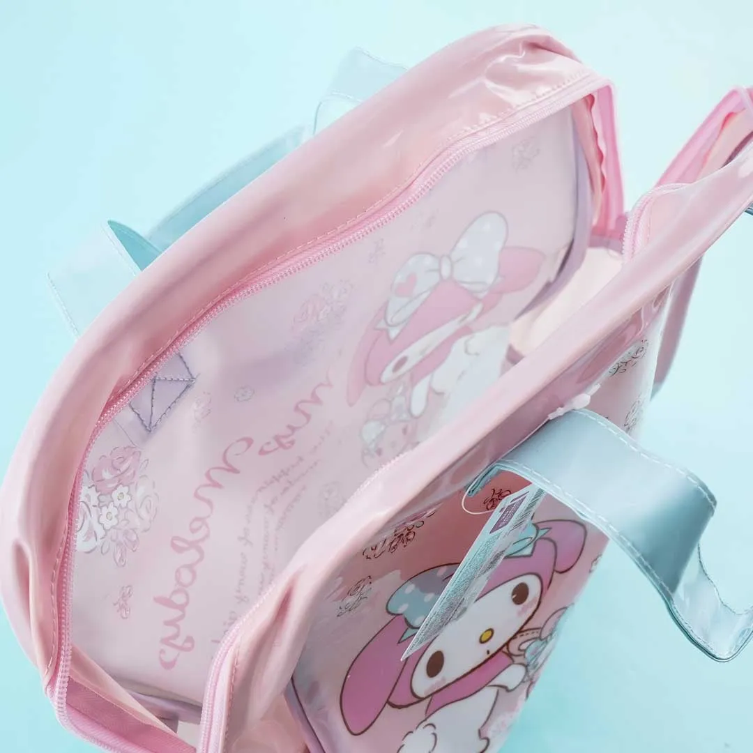 My Melody Spring Roses Vinyl Boston Bag