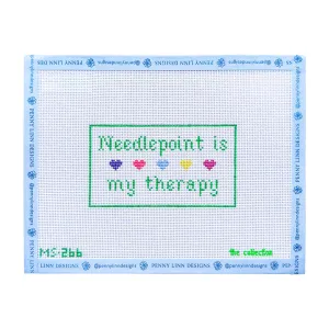 Needlepoint is My Therapy