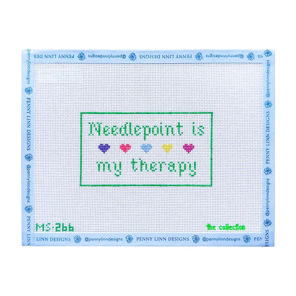 Needlepoint is My Therapy