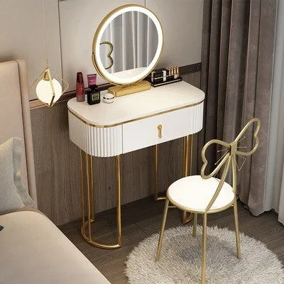 Nordic Dressing Table - Luxury Comfortable Storage Organizer