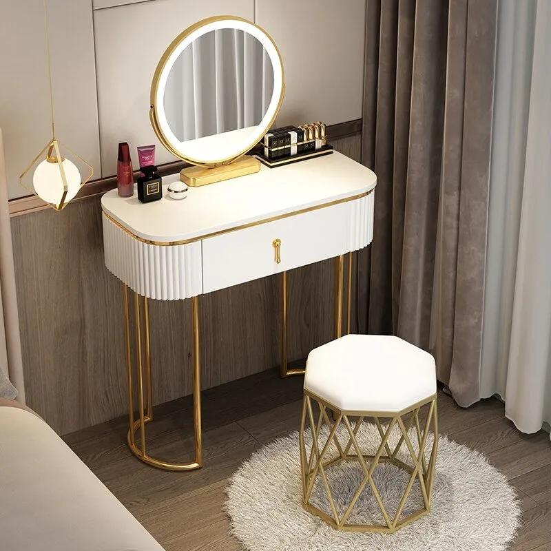 Nordic Dressing Table - Luxury Comfortable Storage Organizer